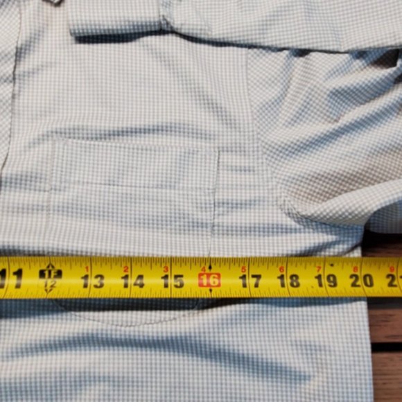 Travis Mathew Men's Long Sleeve Let's Do It Again Striped Shirt Gray, Size: Medi - Picture 4 of 7